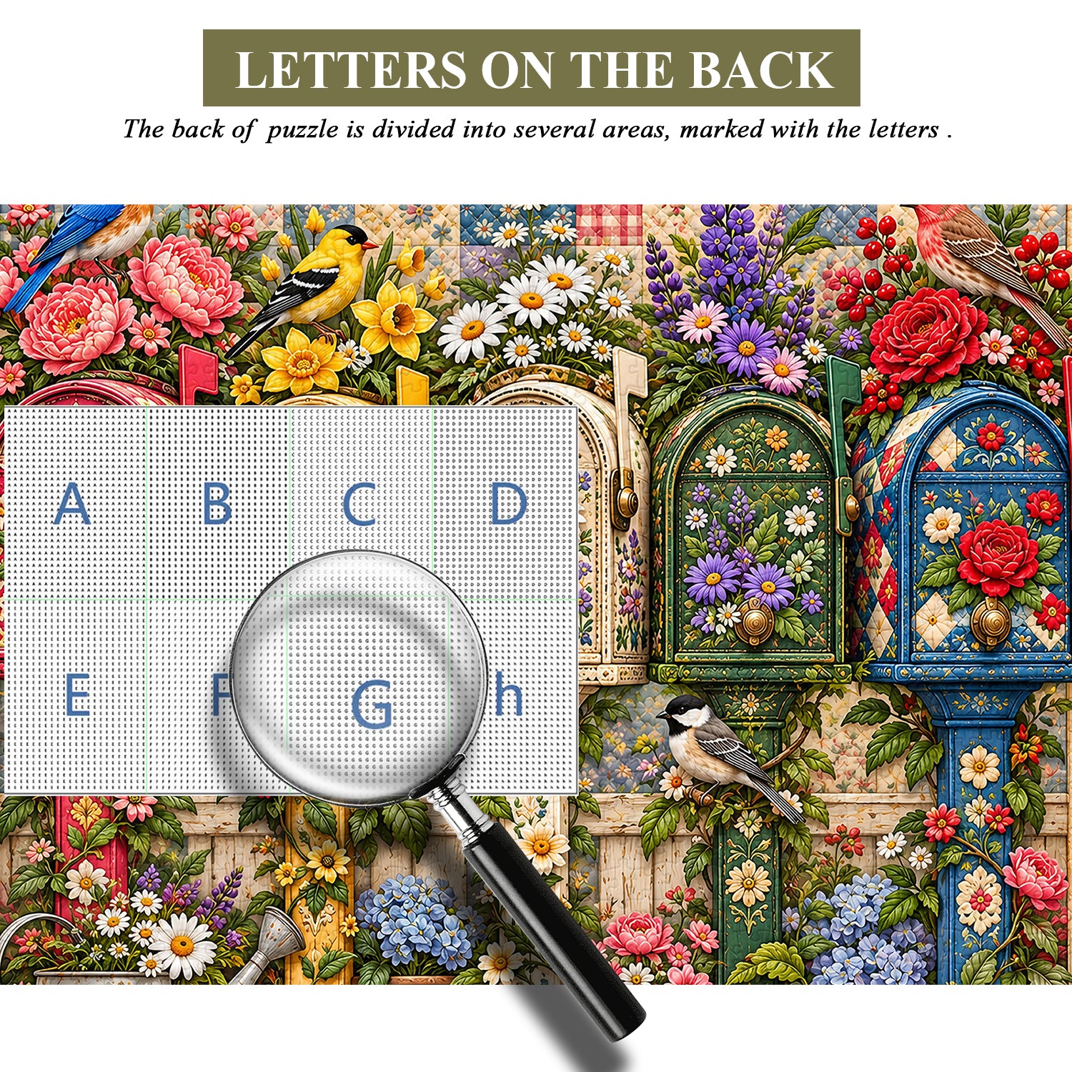 Letters from the Flower Garden Jigsaw Puzzle 1000 Piece