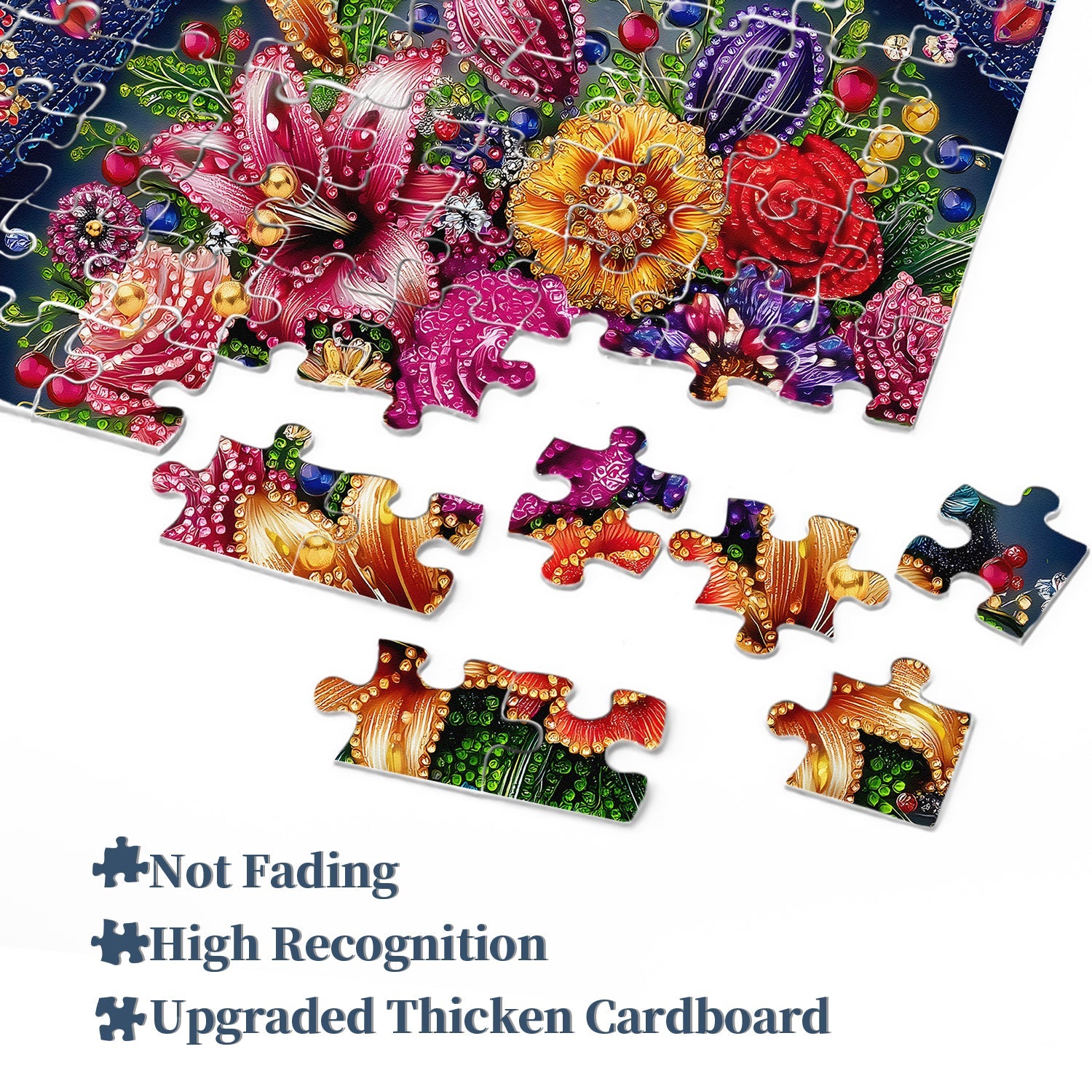Jewel Blossom Jigsaw Puzzle 1000 Pieces