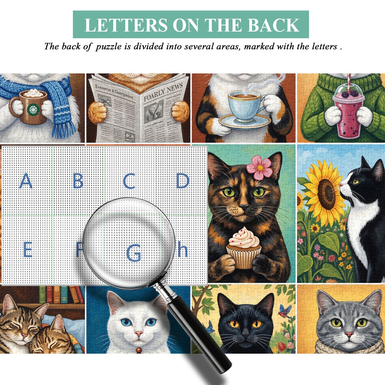 Kitty Leisure Jigsaw Puzzle 1000 Piece
