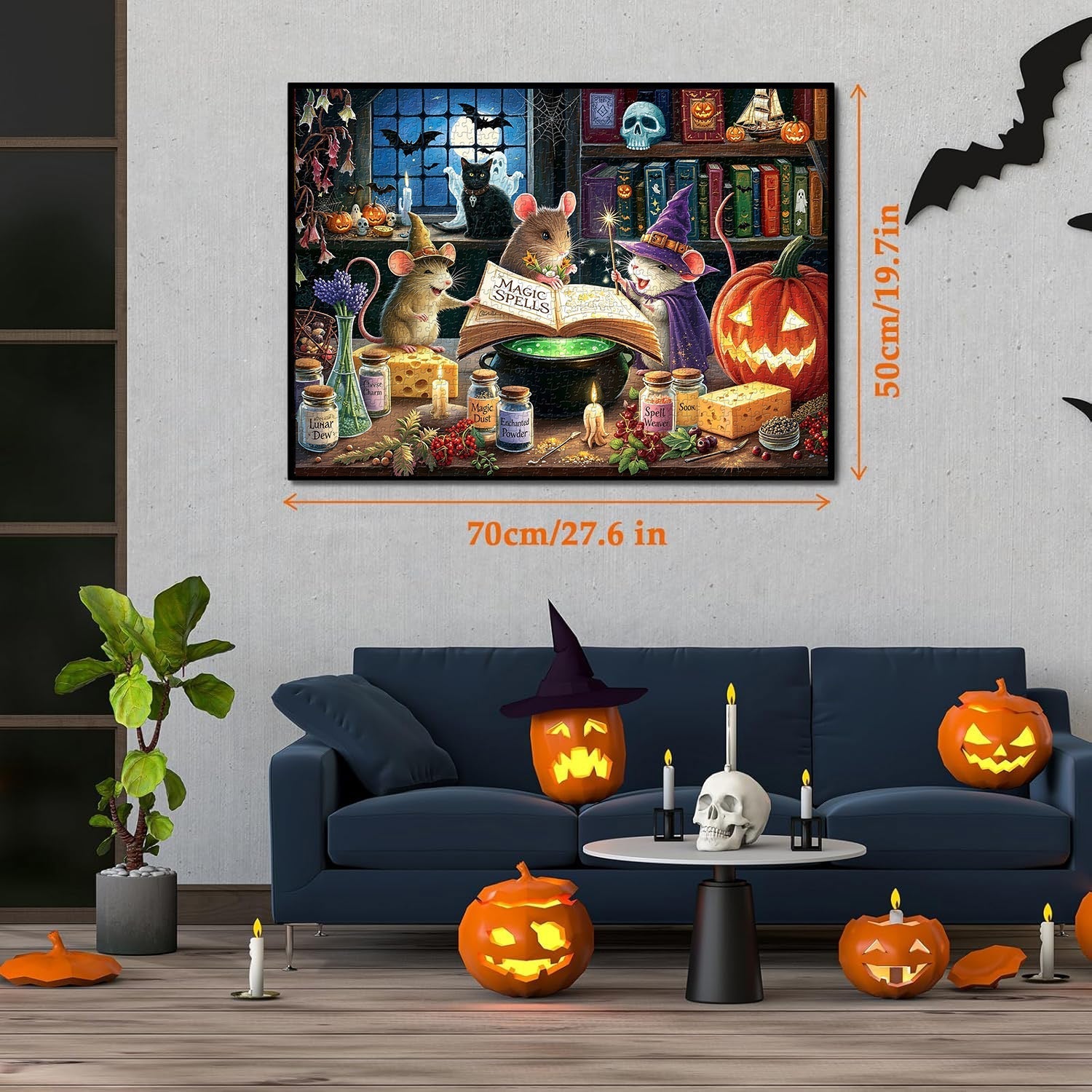 Witch Mice Spell Jigsaw Puzzle 1000 Pieces