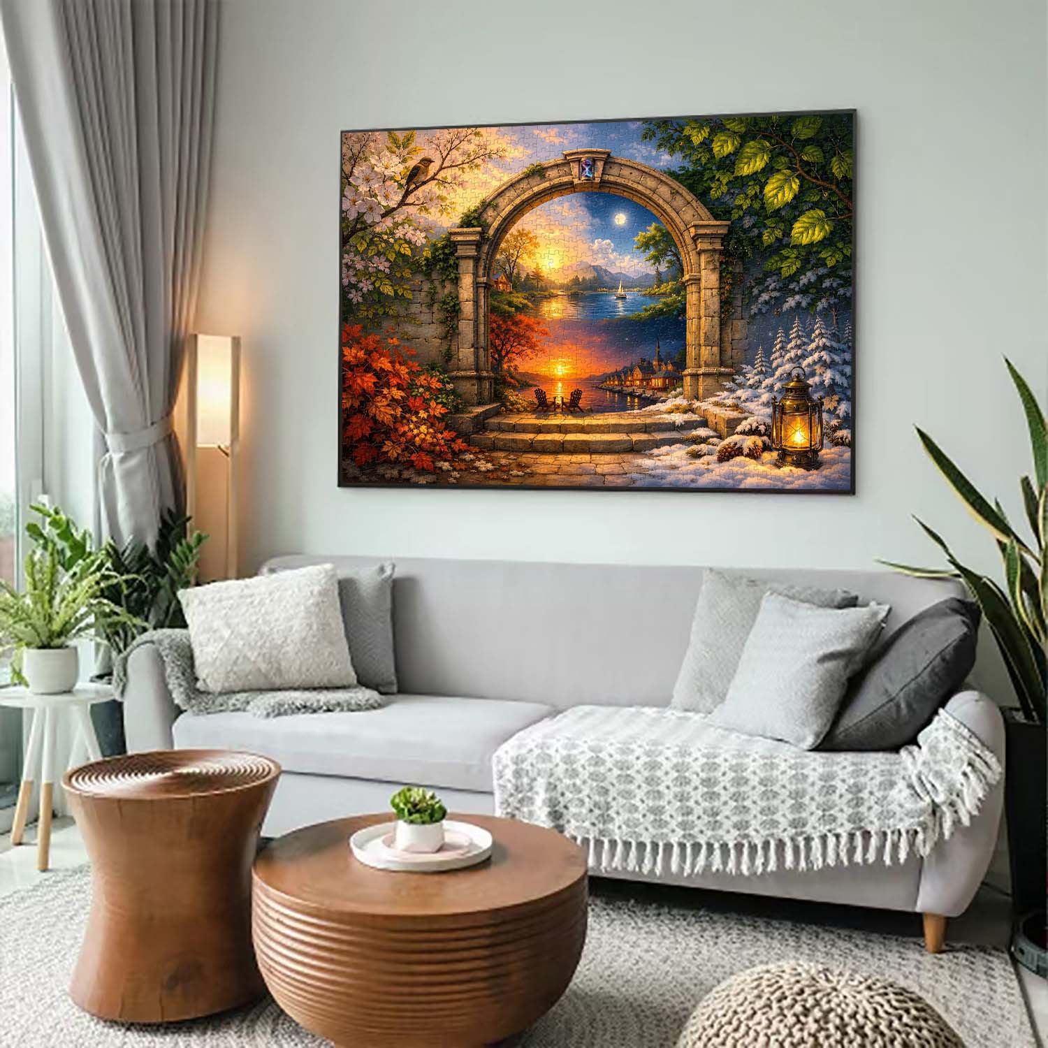 Hourglass Time Gate Jigsaw Puzzle 1000 Piece