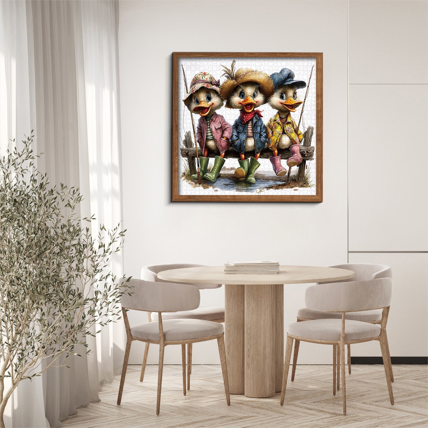 Duck Parade Jigsaw Puzzle 1000 Pieces