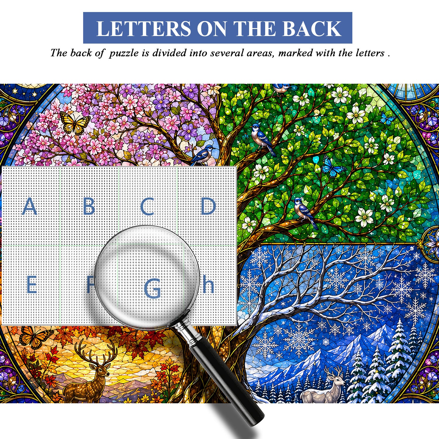 Tree of the Four Seasons Jigsaw Puzzle 1000 Pieces