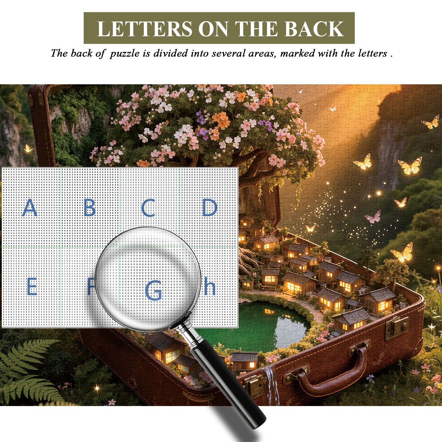 The Suitcase Arcadia Jigsaw Puzzle 1000 Pieces