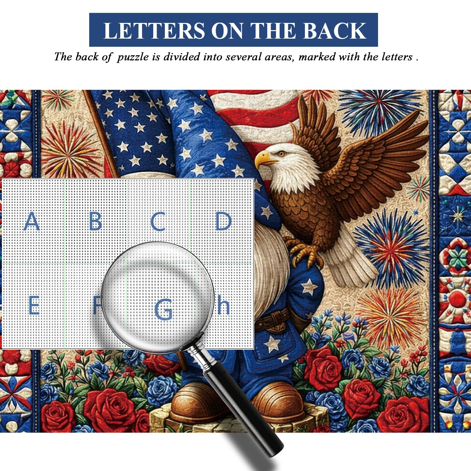 Puzzle 1000 pièces Star Spangled
