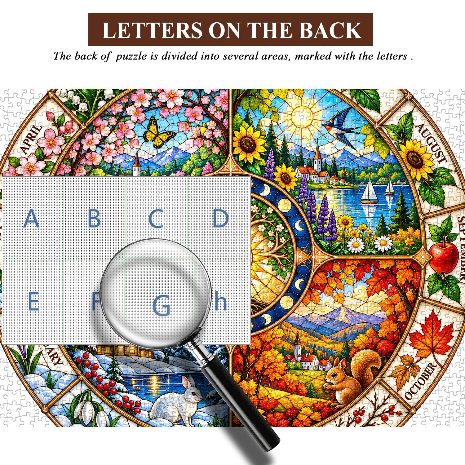 The Wheel of Life Jigsaw Puzzle 1000 Pieces