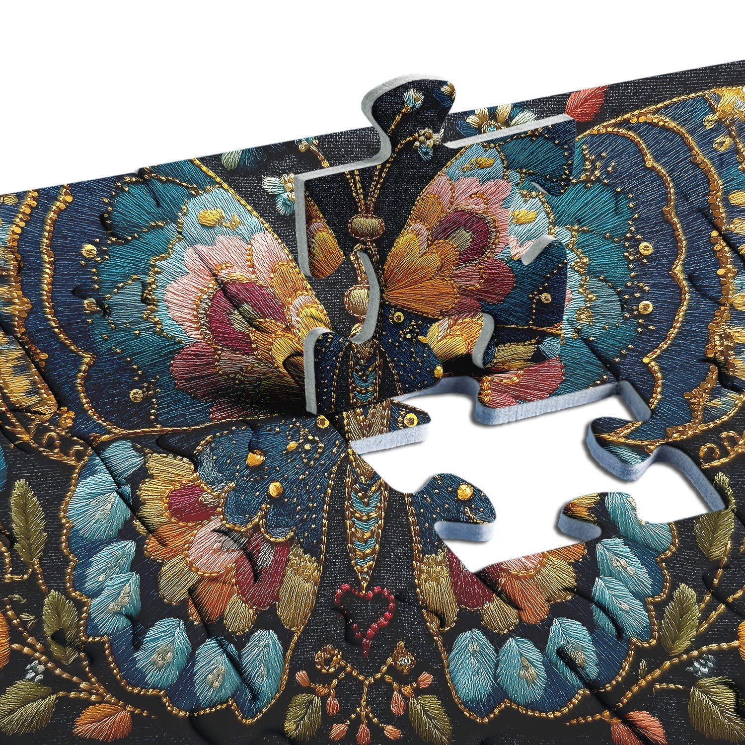 Floral Butterfly Jigsaw Puzzle 1000 Pieces