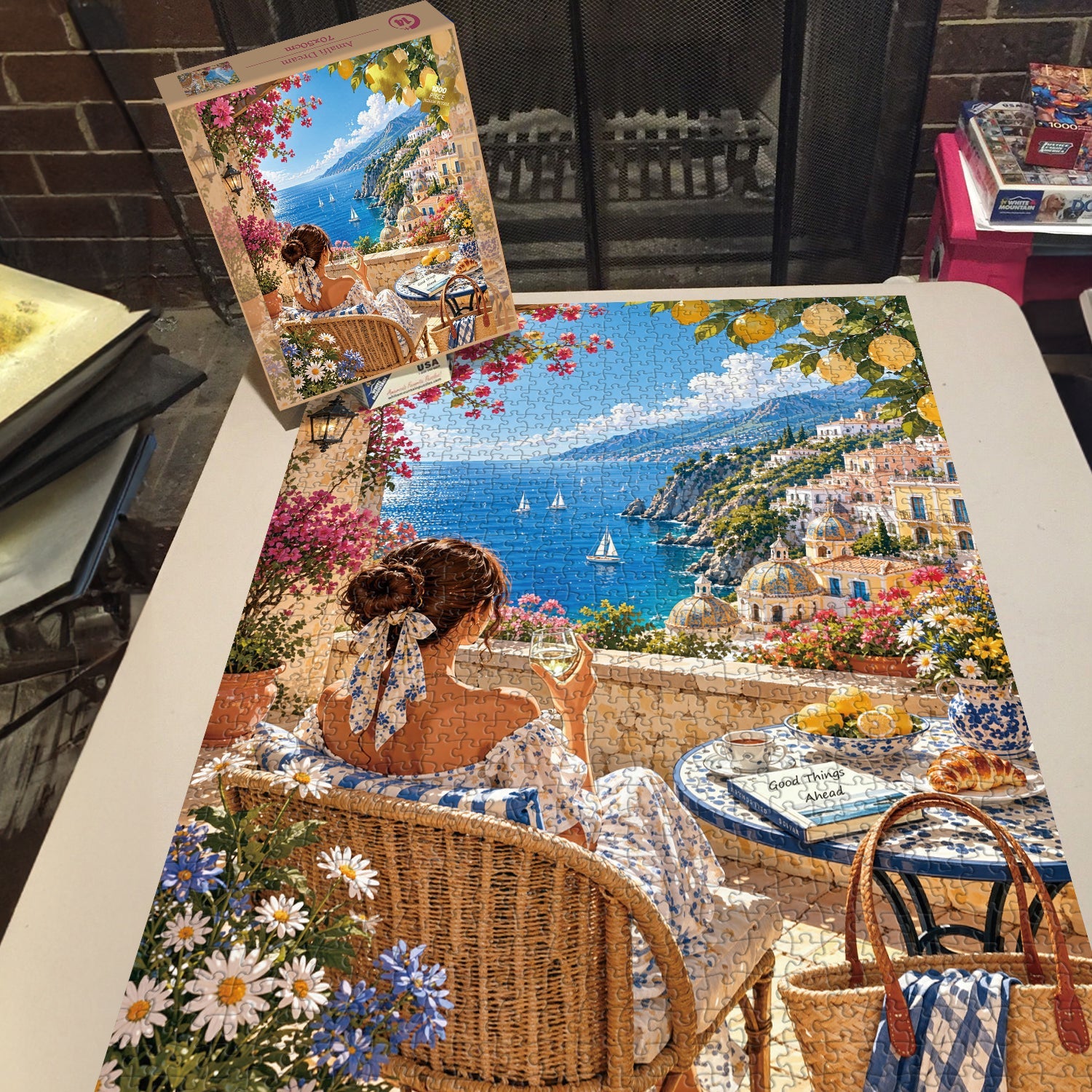Amalfi Dream Jigsaw Puzzle 1000 Pieces