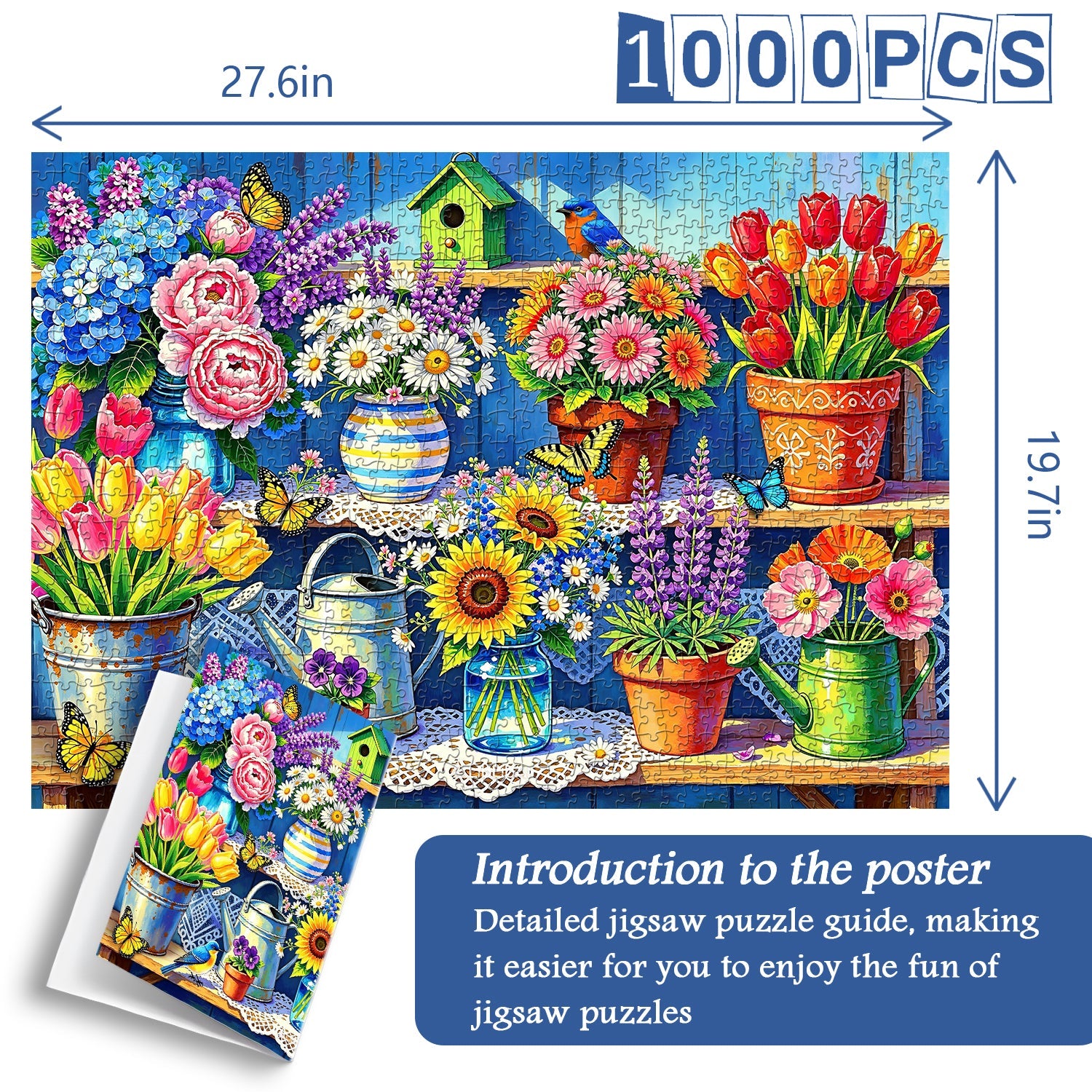 Flower Stand Prelude Jigsaw Puzzle 1000 Pieces