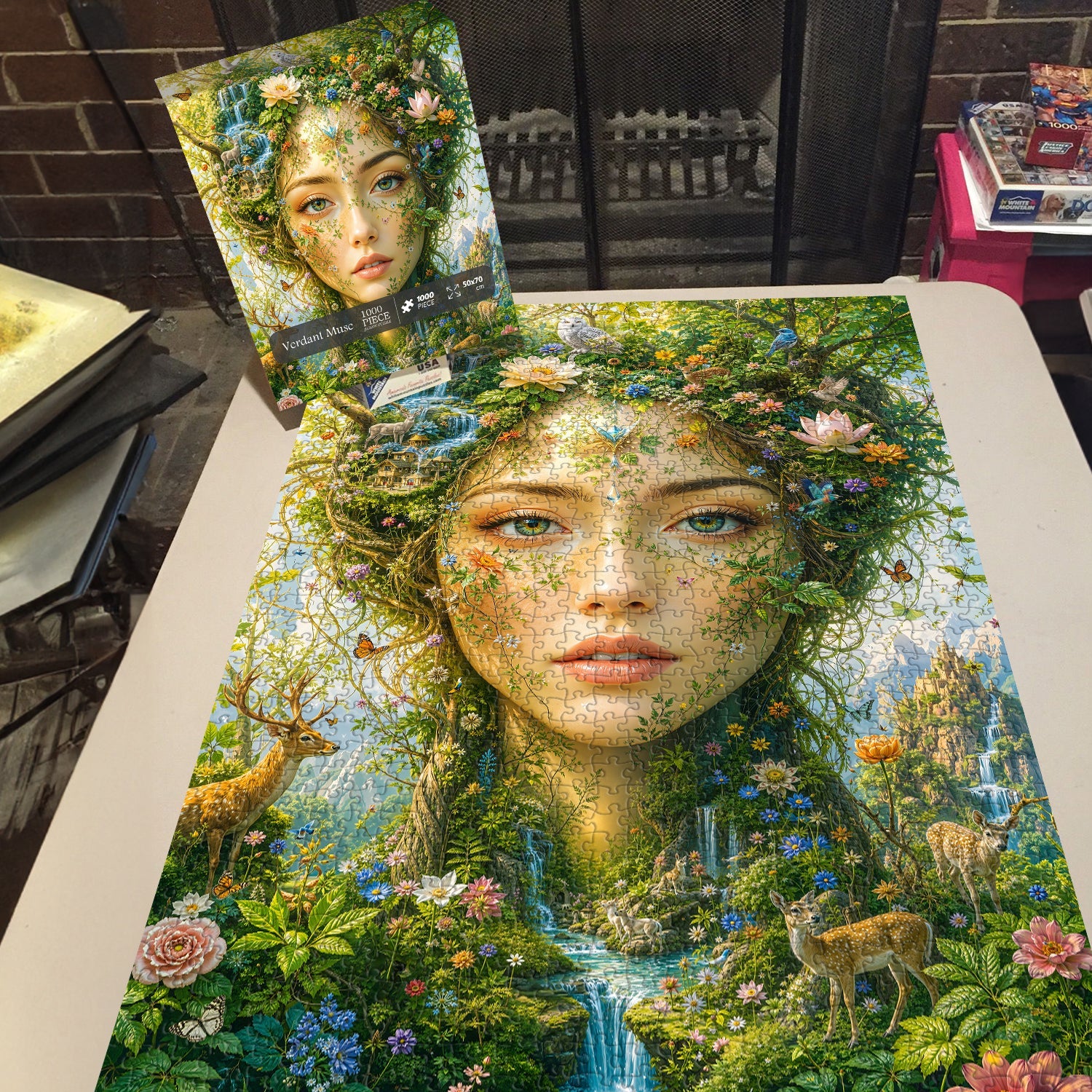 Verdant Muse Jigsaw Puzzle 1000 Piece