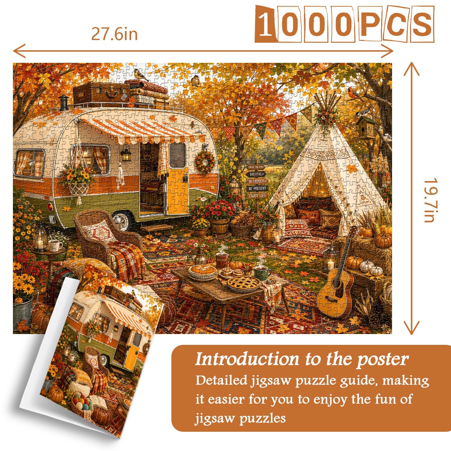 Akino Slow Travel Jigsaw Puzzle 1000 Pieces