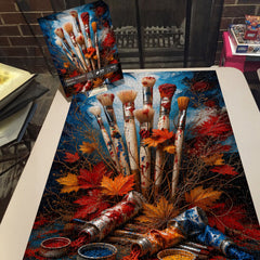 Paints Autumn Leaves Jigsaw Puzzle 1000 Pieces
