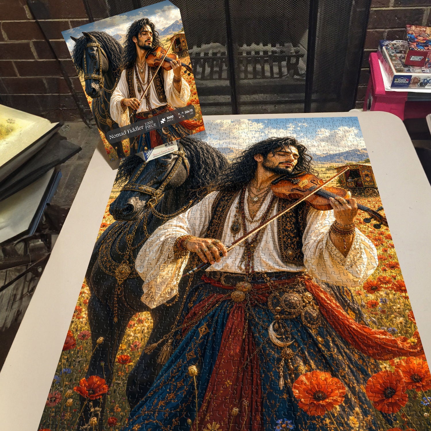 Nomad Fiddler Jigsaw Puzzle 1000 Piece