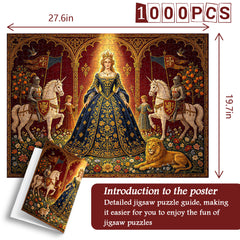 Royal Medieval Radiance Jigsaw Puzzle 1000 Piece