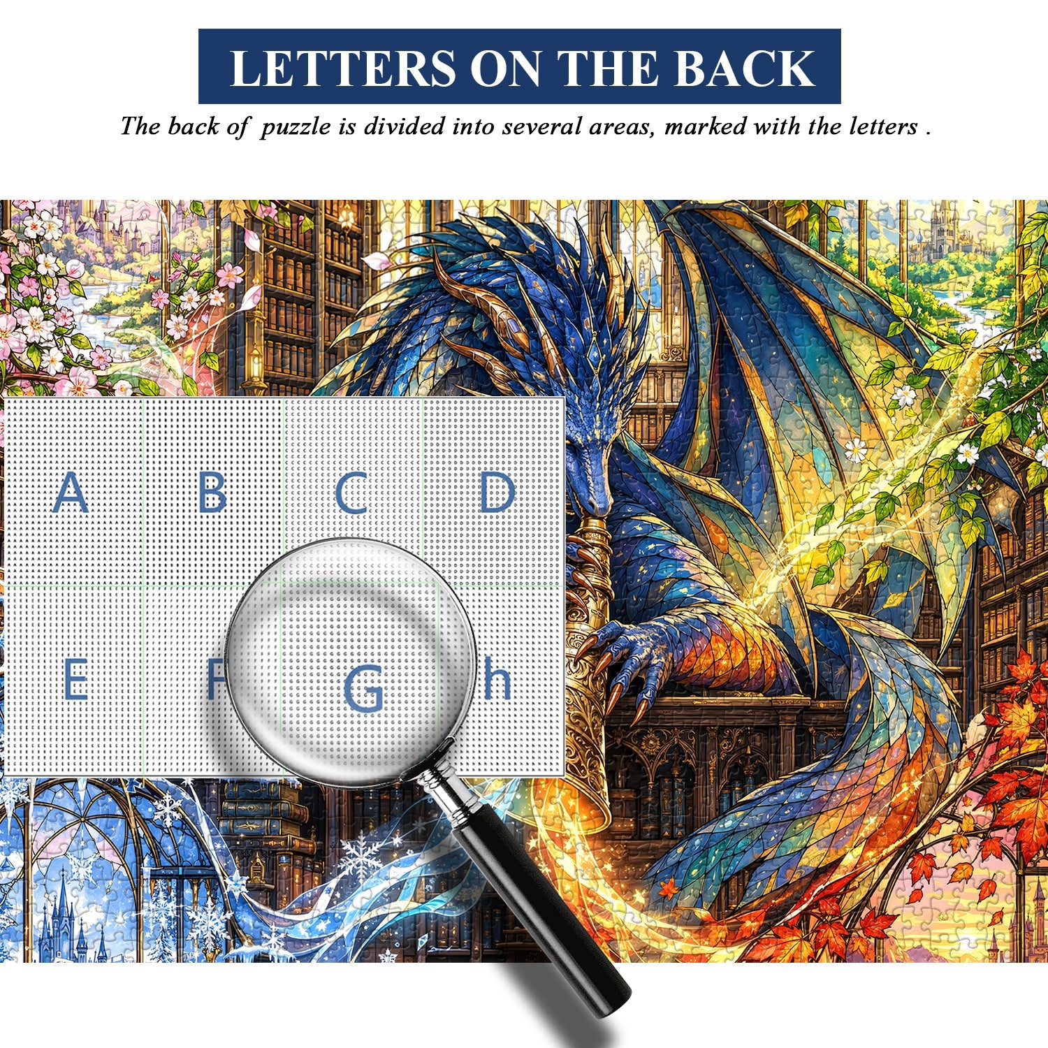 Dragon’s Season Horn Jigsaw Puzzle 1000 Piece