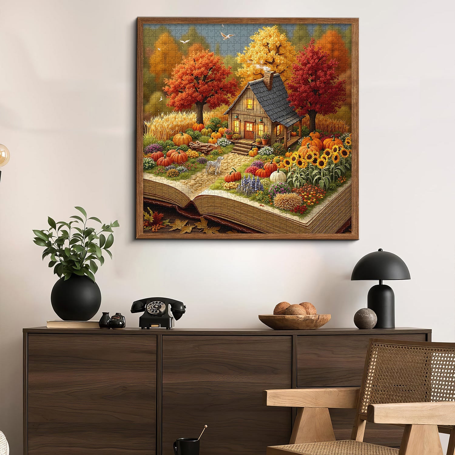 Autumn Storybook Jigsaw Puzzle 1000 Pieces