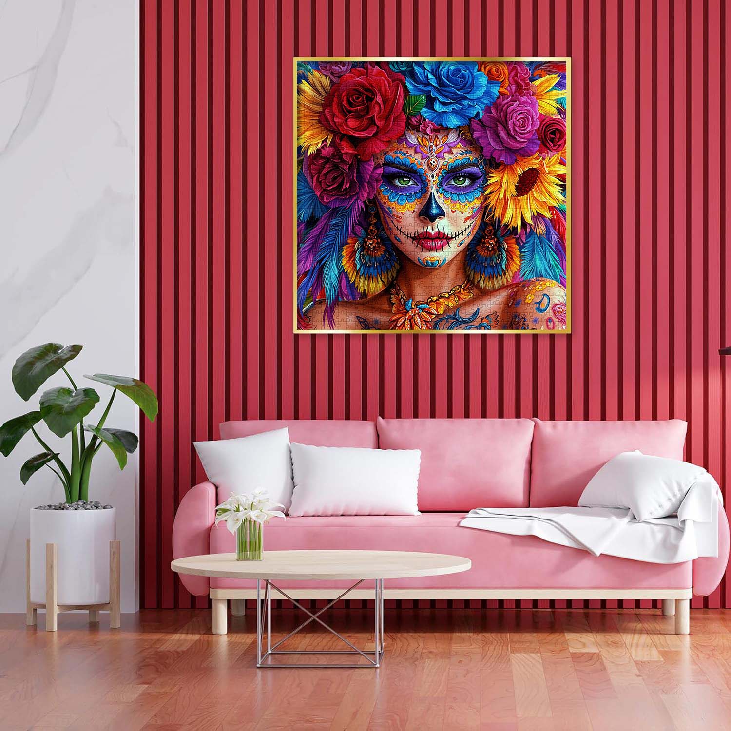 Flower Crown Undead Jigsaw Puzzle 1000 Piece