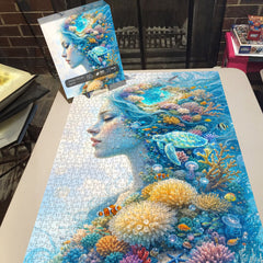 Azure Ocean Spirit Jigsaw Puzzle 1000 Piece