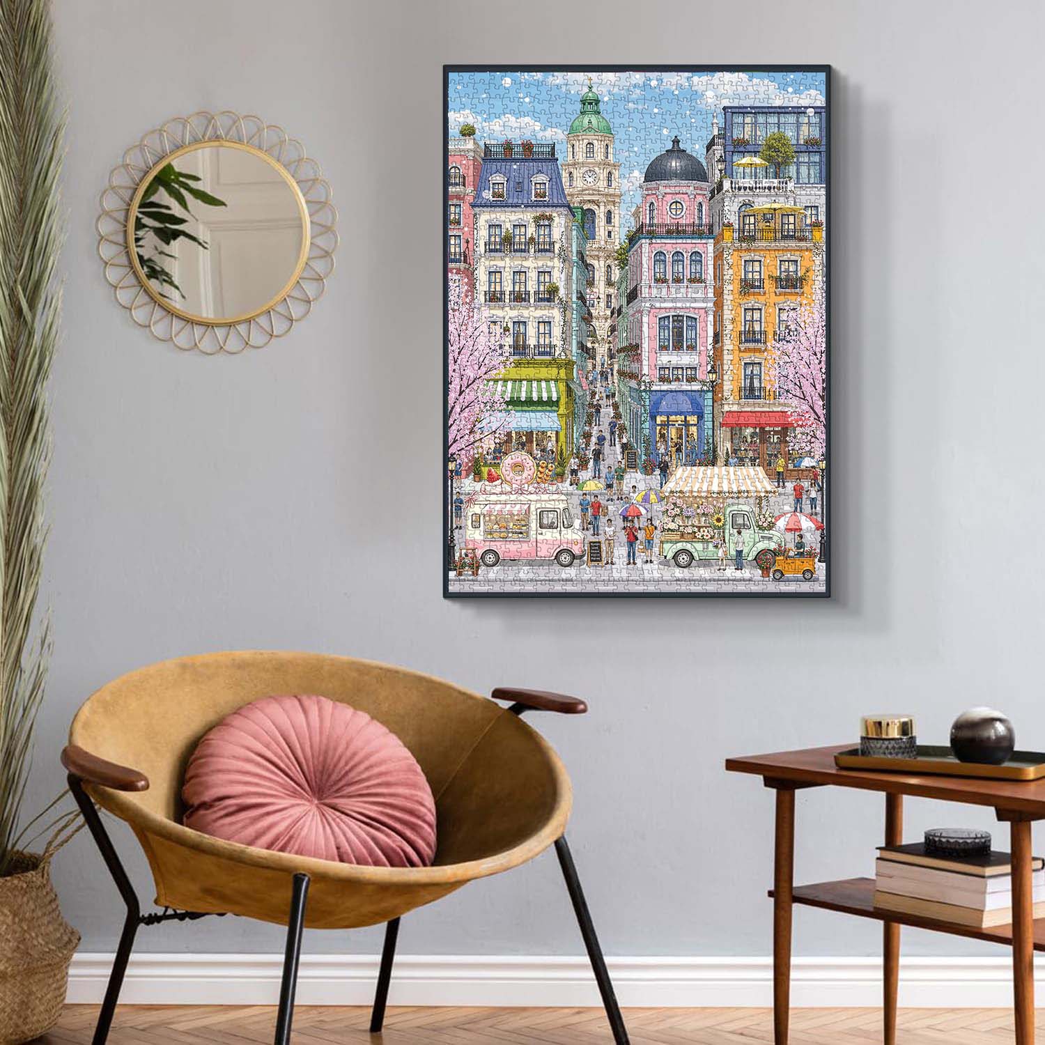 Cherry Town Jigsaw Puzzle 1000 Pieces