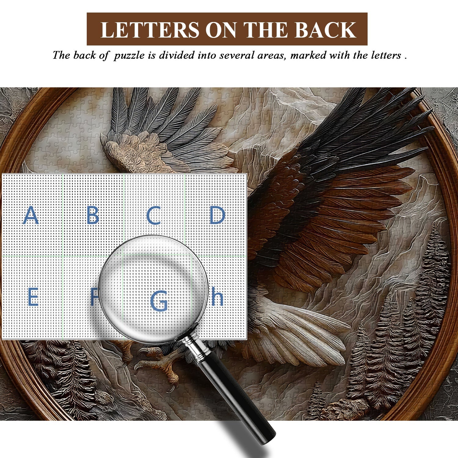 Aureate Eagle Jigsaw Puzzle 1000 Pieces