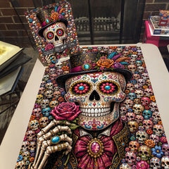 Sugar‑Skull Gentleman Jigsaw Puzzle 1000 Piece