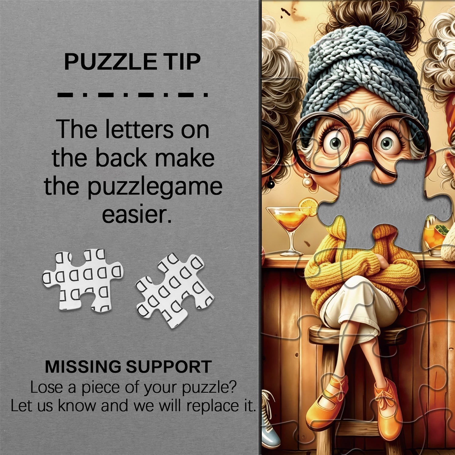 Tipsy Friends Jigsaw Puzzle 1000 Pieces