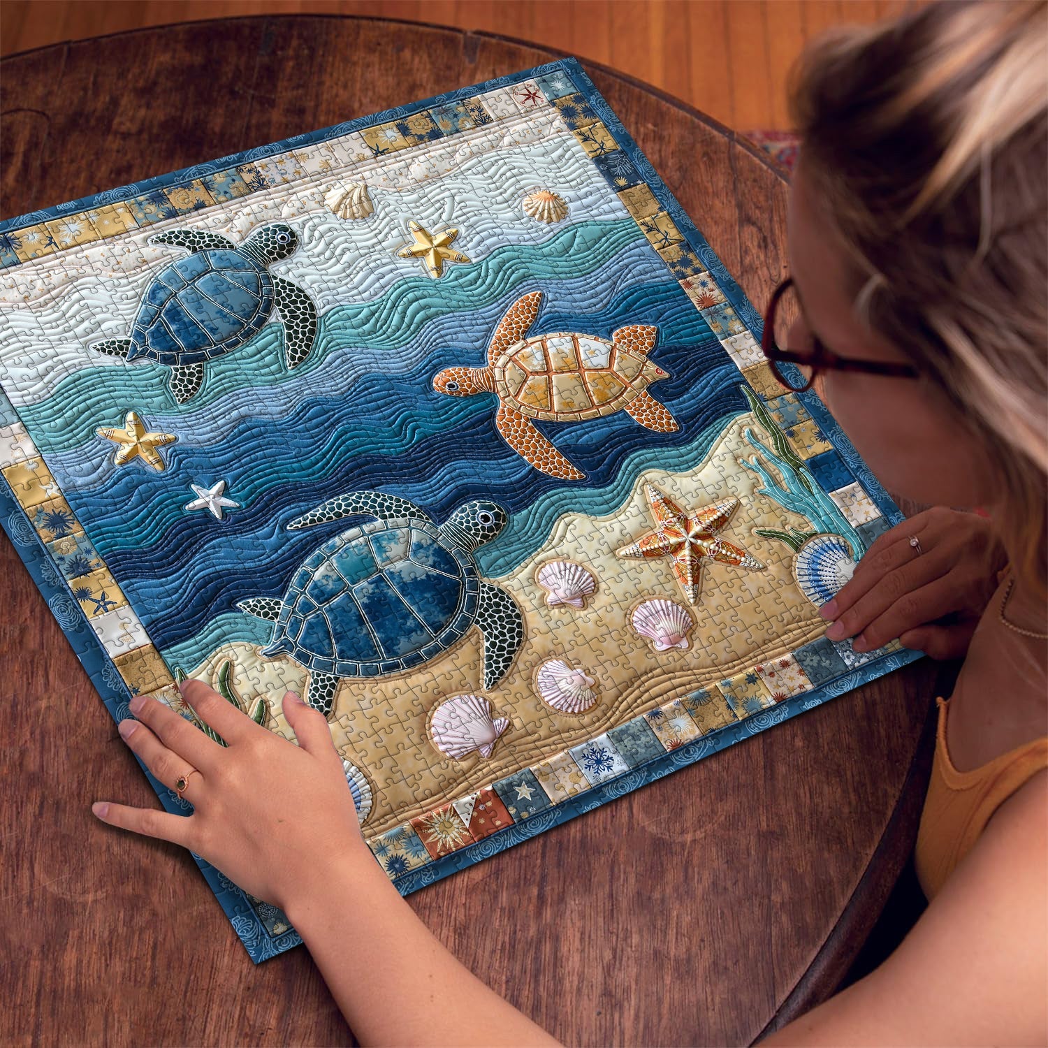 Wavesof Color Jigsaw Puzzle 1000 Piece