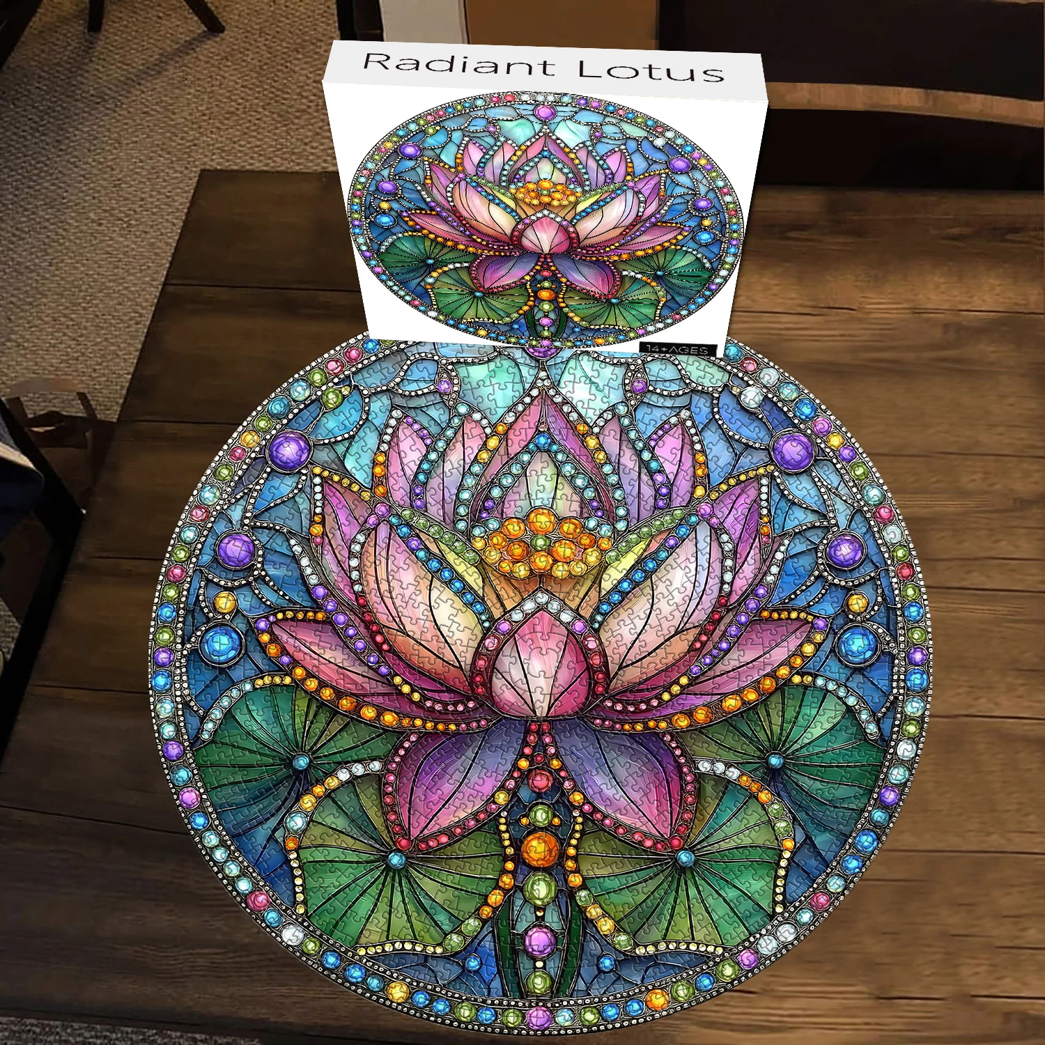 Radiant Lotus Jigsaw Puzzles 1000 Pieces – Fun-Puzzle Radiant Lotus Jigsaw Puzzles 1000 Pieces – Fun-Puzzle