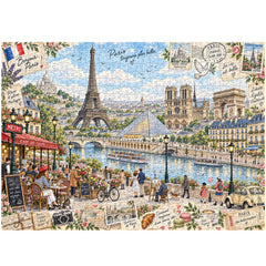 A Love Letter to Paris Jigsaw Puzzle 1000 Piece