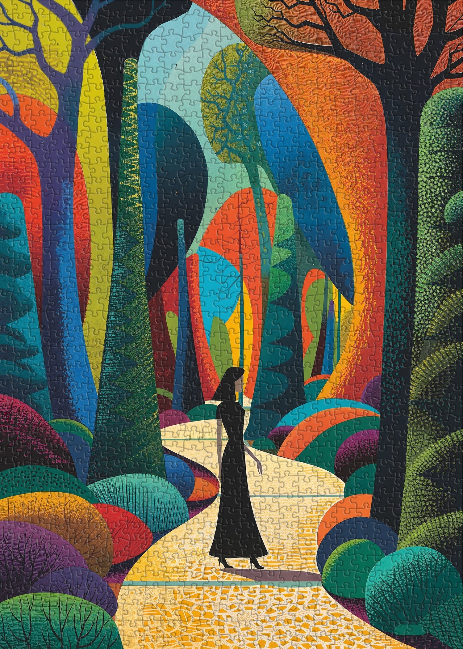 Silent Woods Jigsaw Puzzle 1000 Pieces