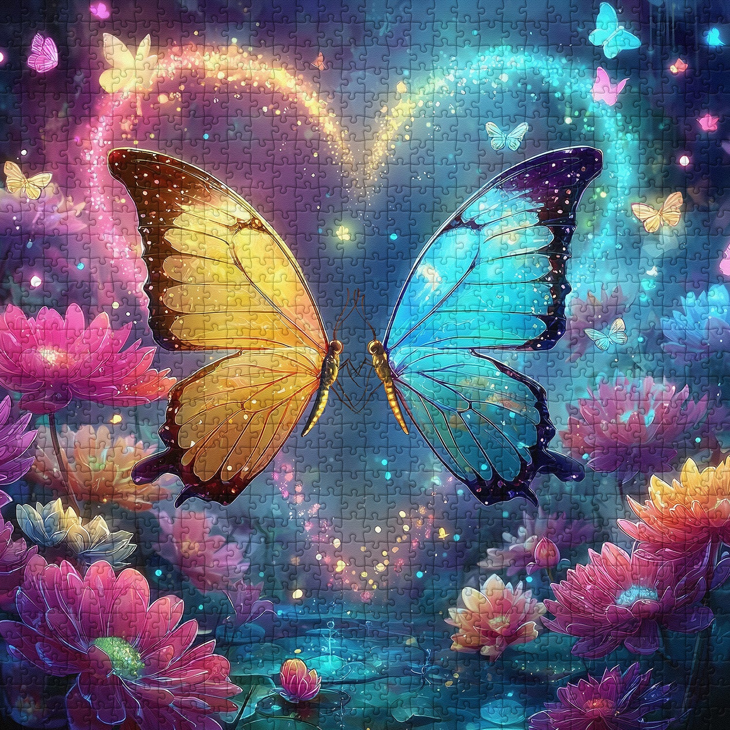 Fluttering Heart Jigsaw Puzzle 1000 Pieces