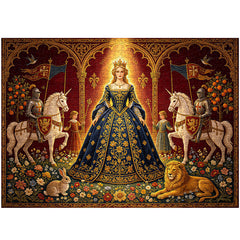 Royal Medieval Radiance Jigsaw Puzzle 1000 Piece