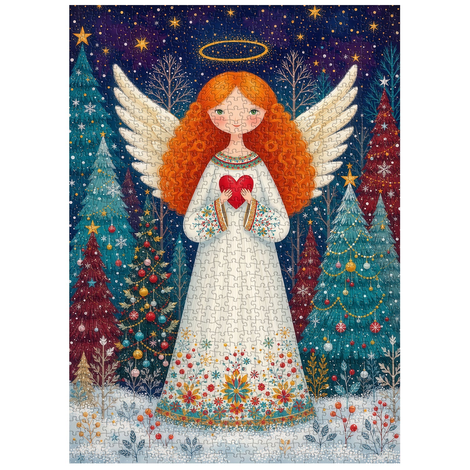 Christmas Angel Jigsaw Puzzle 1000 Piece