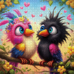 Colorful Romance Jigsaw Puzzle 1000 Pieces