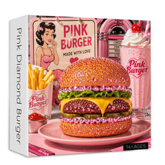 Pink Diamond Burger Jigsaw Puzzle 1000 Piece