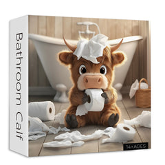 Bathroom Calf Jigsaw Puzzle 1000 Pieces