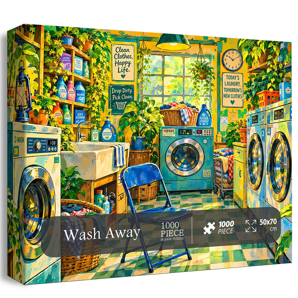 Wash Away Jigsaw Puzzle 1000 Piece