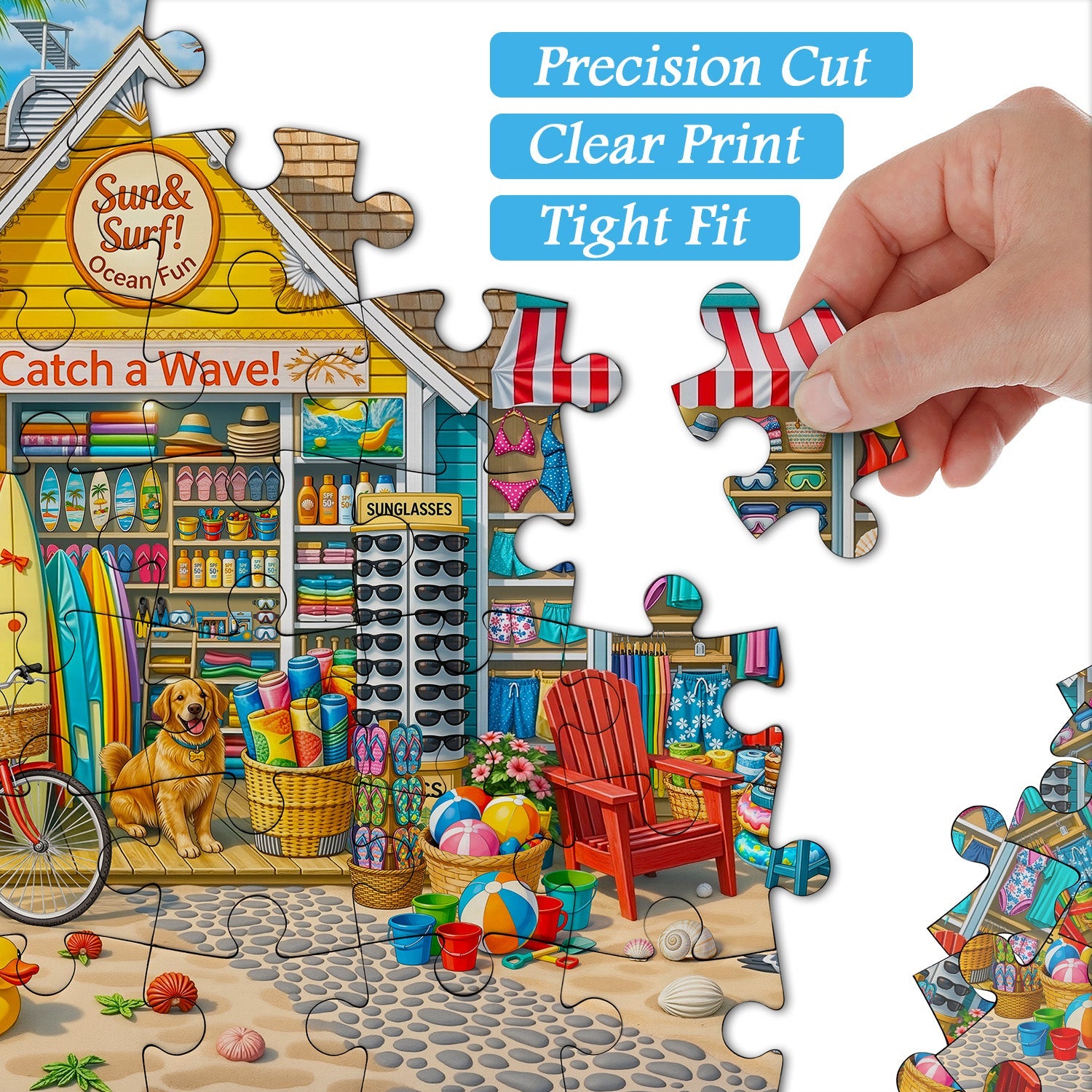 Shoreline Shop Puzzle de 1000 pièces
