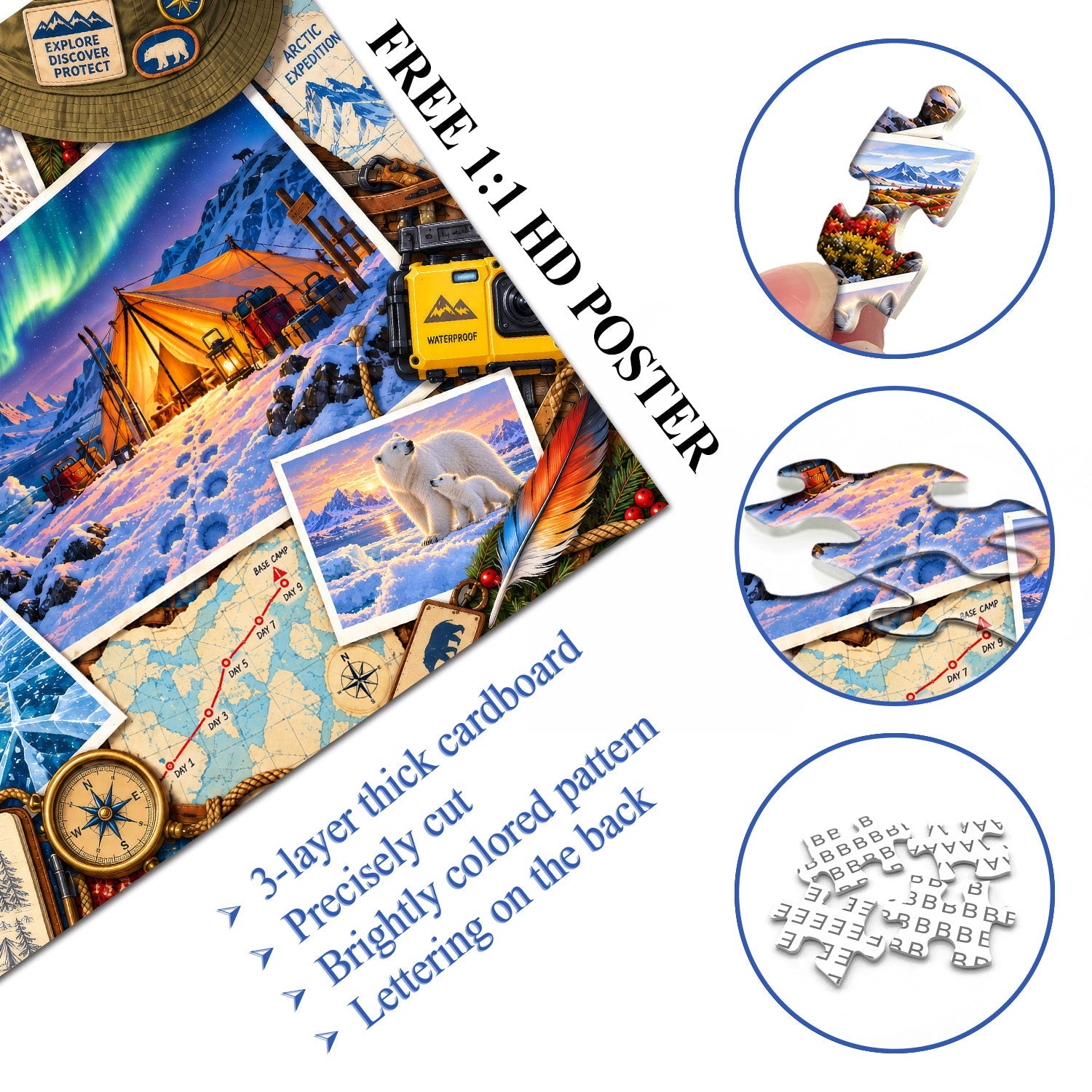 Arctic Journal Jigsaw Puzzle 1000 Piece