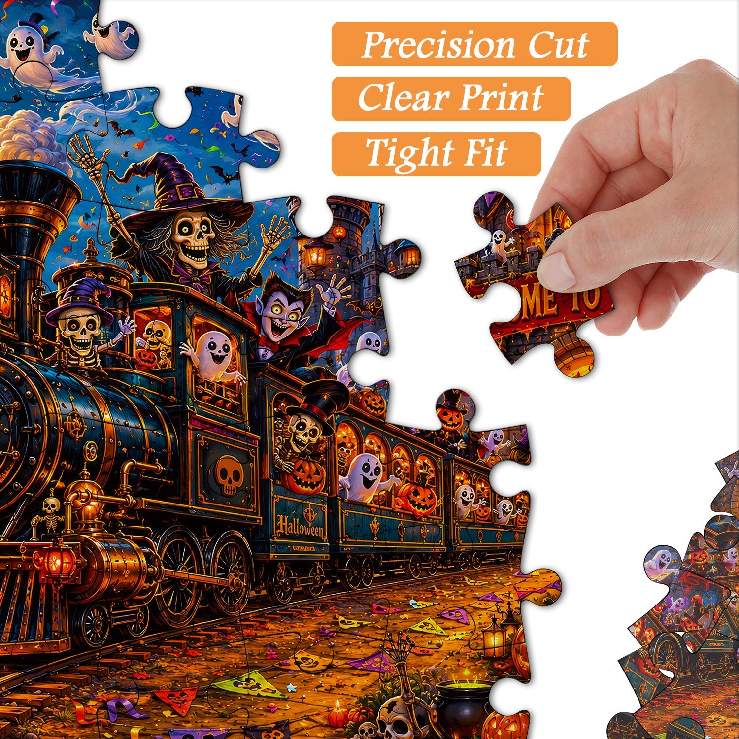 Castle Carnival Express Jigsaw Puzzle 1000 Piece