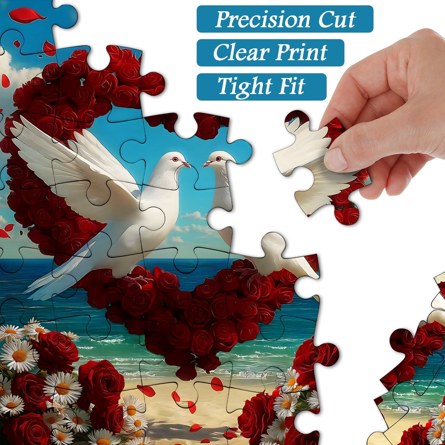 Love And Peace Jigsaw Puzzle 1000 Pieces