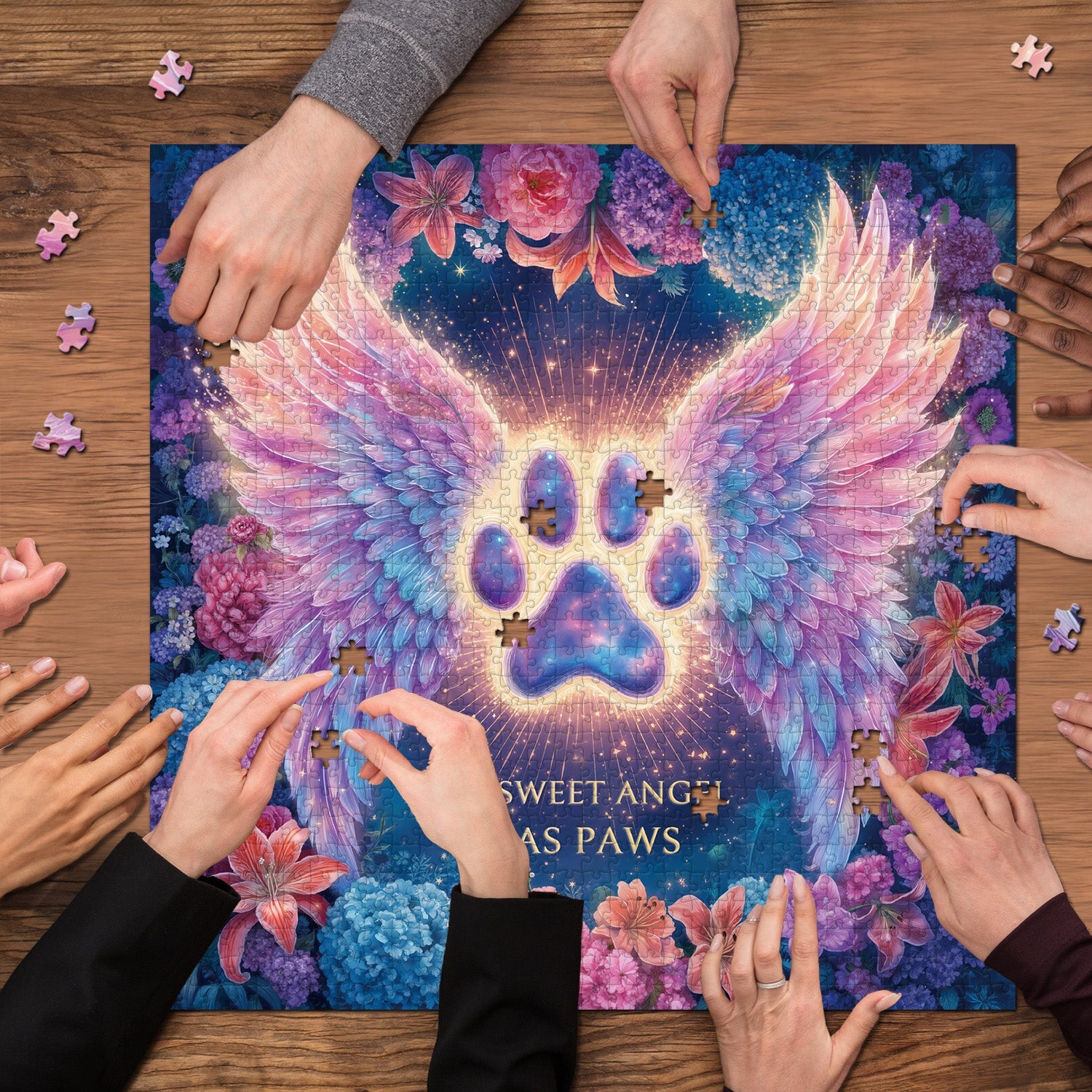Angel Paws Jigsaw Puzzle 1000 Pieces