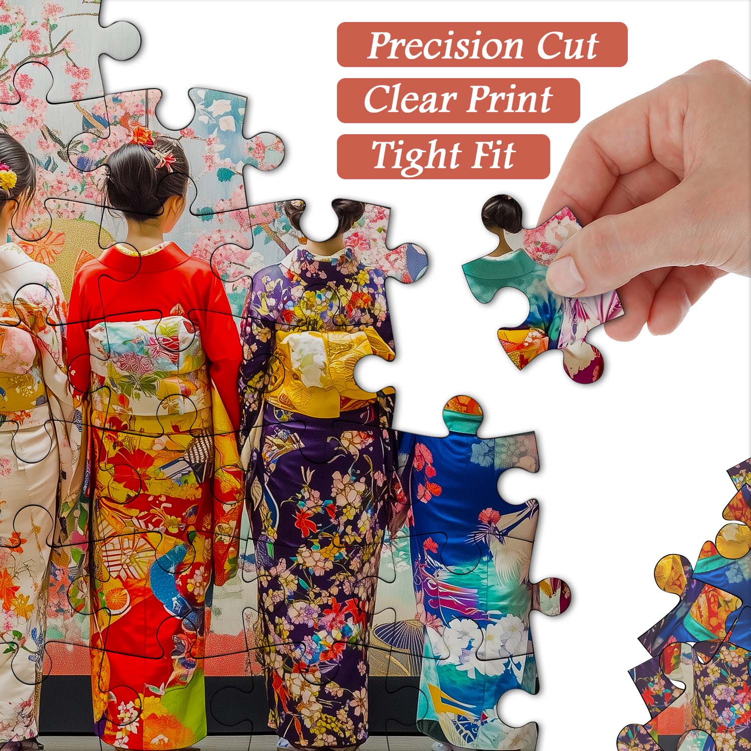 Elegant Kimono Jigsaw Puzzles 1000 Pieces