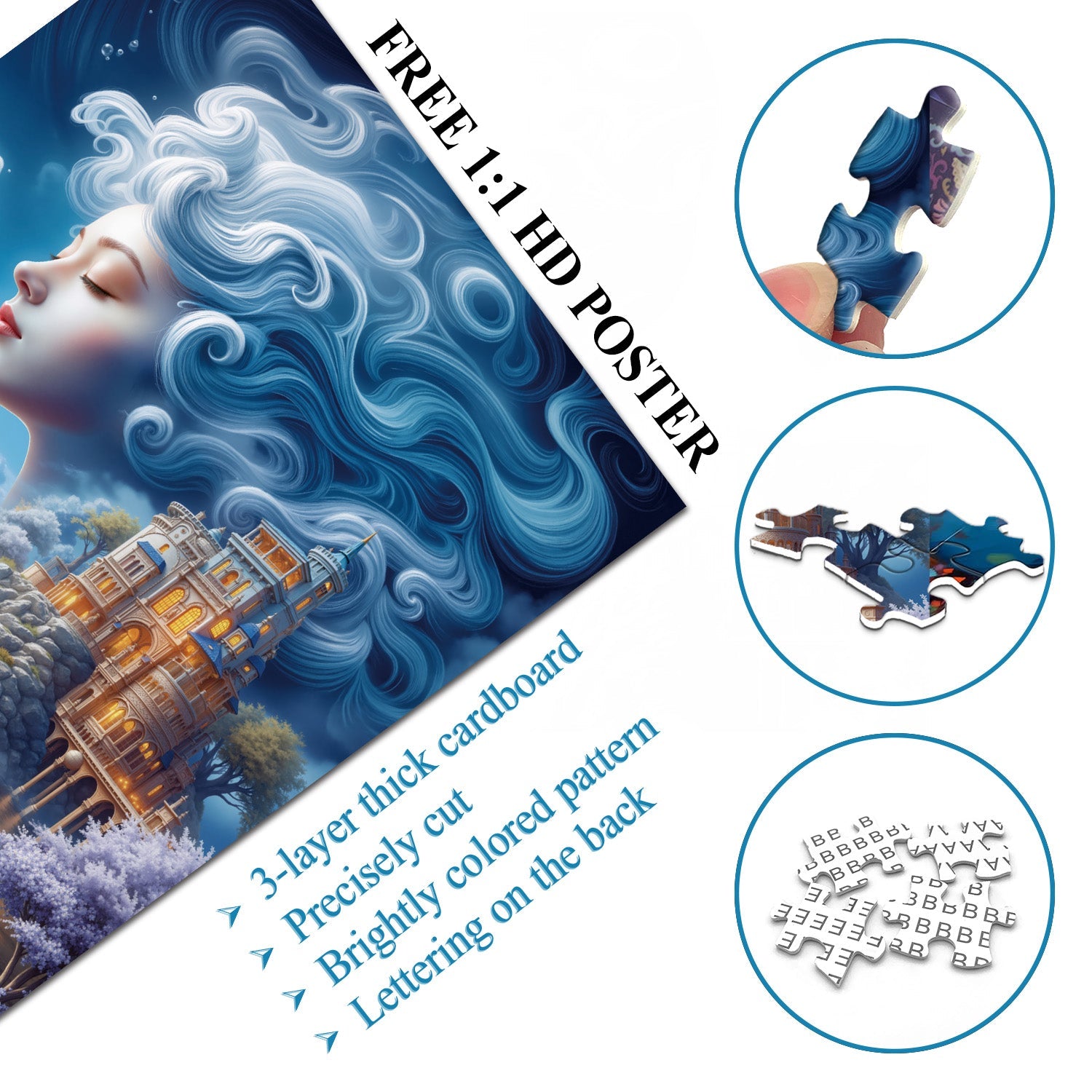 Ocean Muse Jigsaw Puzzle 1000 Pieces