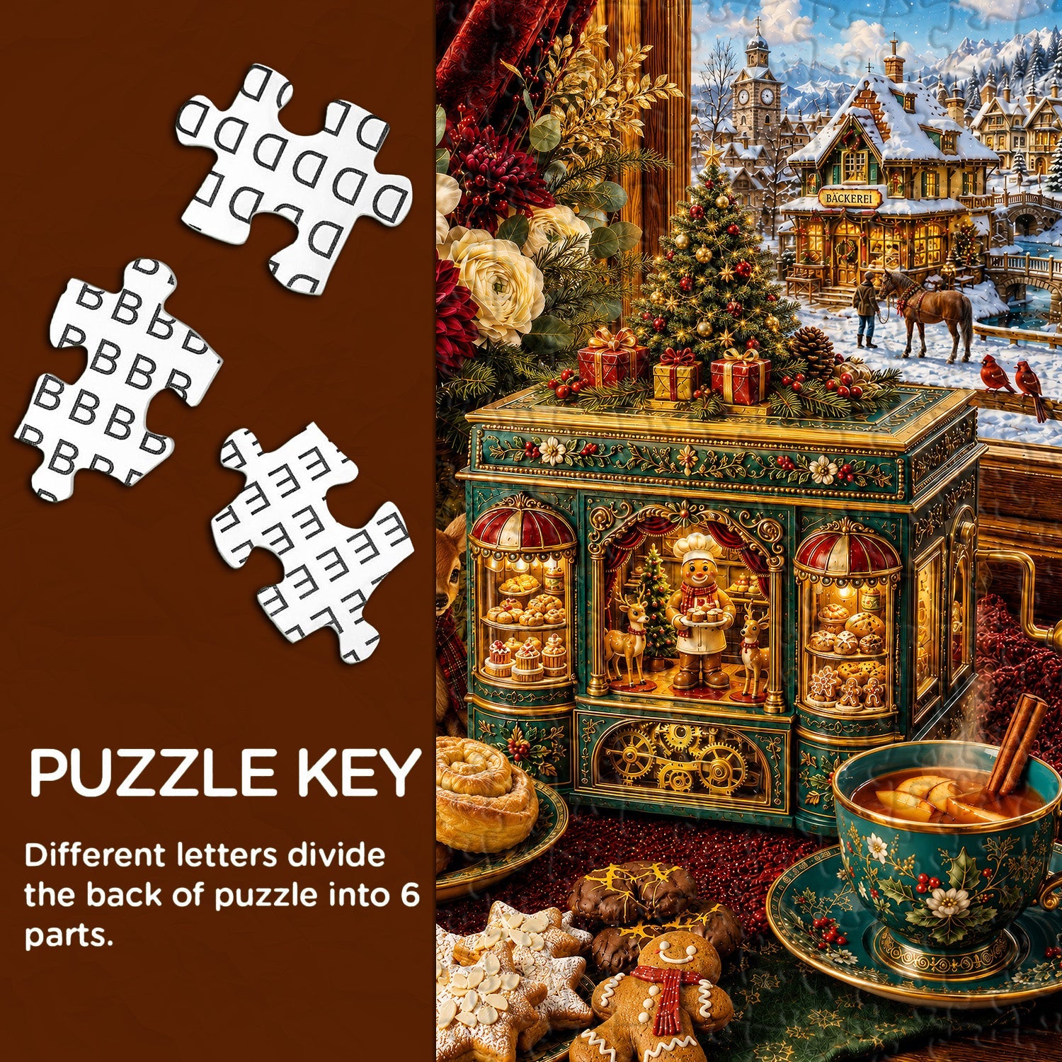 Christmas Music Box Jigsaw Puzzle 1000 Pieces