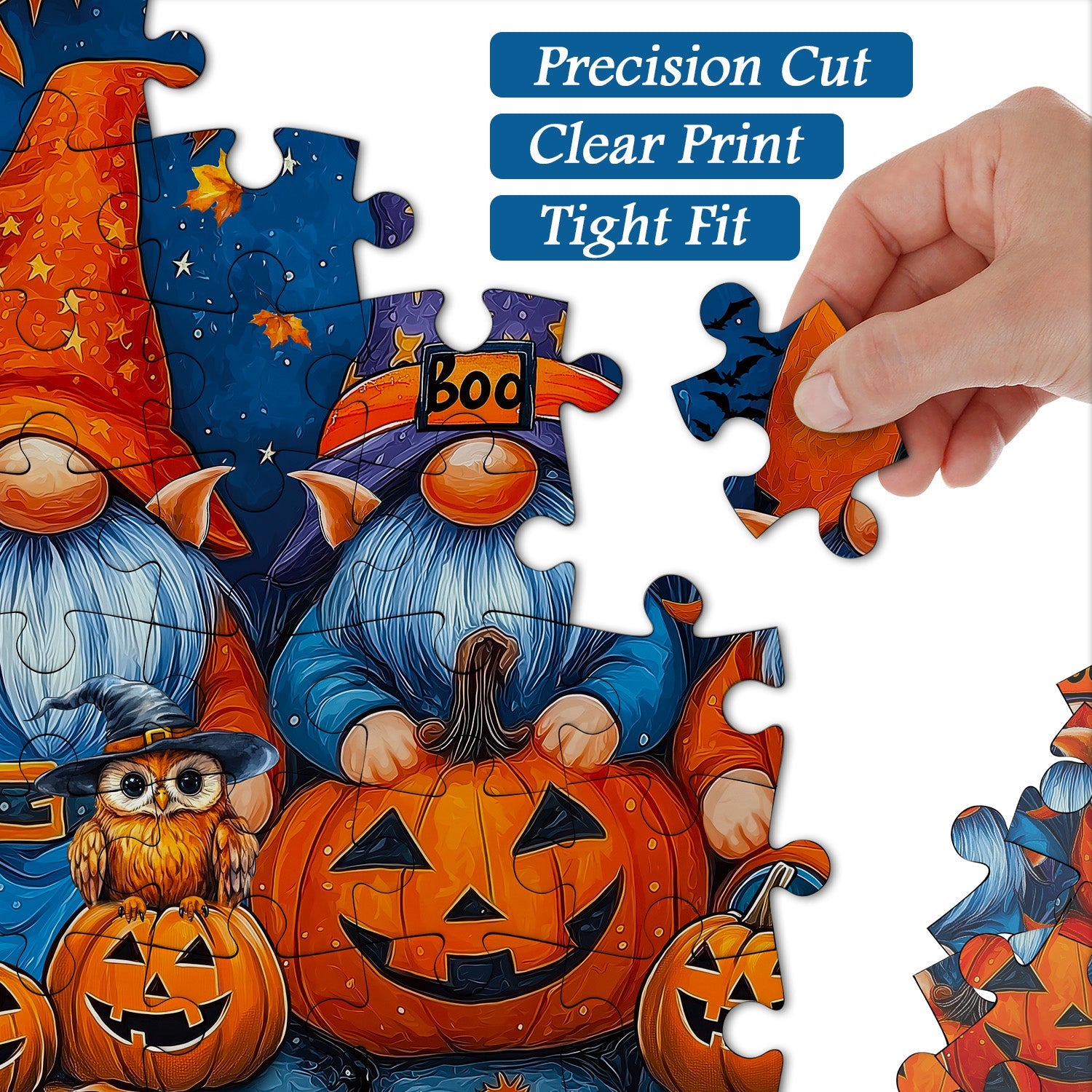 Halloween Gnome Gathering Jigsaw Puzzles 1000 Pieces