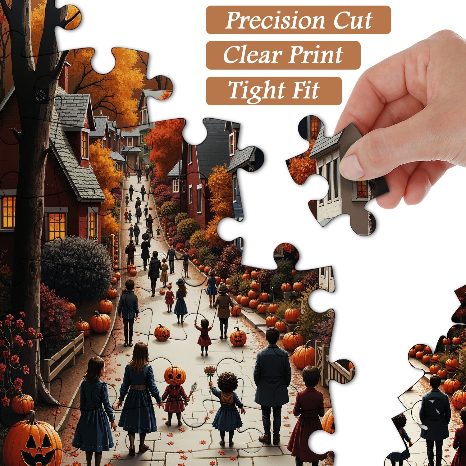 Pumpkin Street Jigsaw Puzzle 1000 Pieces