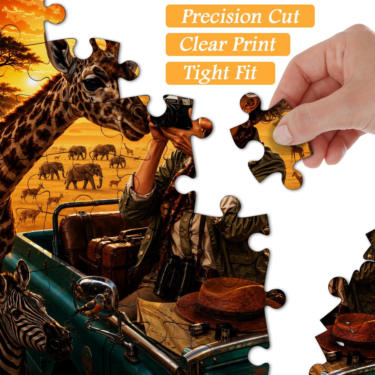 Grandma's African Trip Jigsaw Puzzle 1000 Pieces