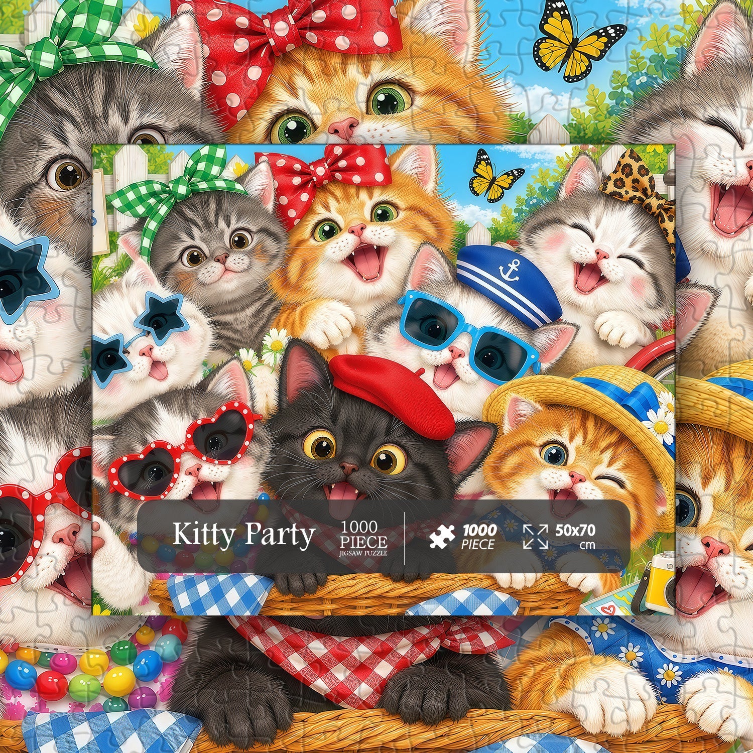 Kitty Party  Jigsaw  Puzzle 1000 Piece