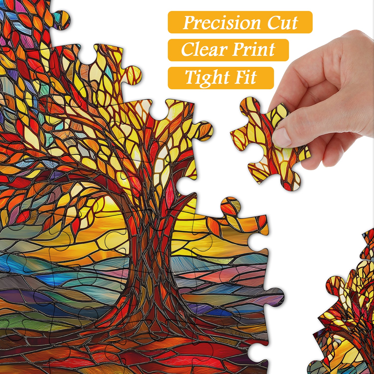Vivid Tree of Life Jigsaw Puzzle 1000 Pieces